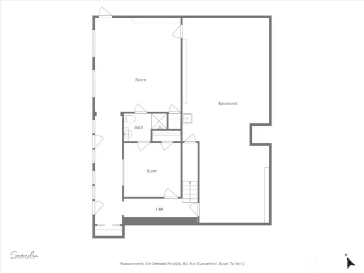 Lower Level floor plan