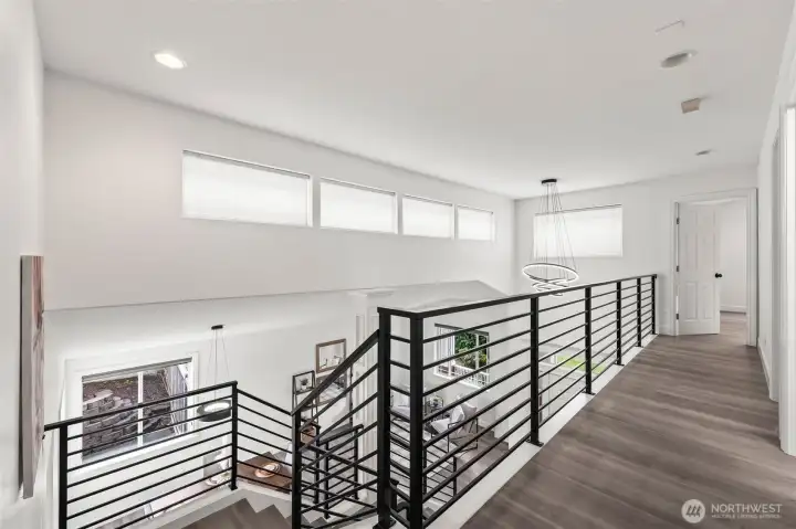 Custom iron railings