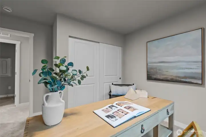 Interior pictures are of the model home. Individual home may vary in floorplan orientation and color scheme.