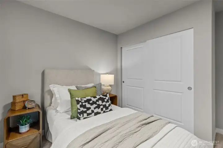 Interior pictures are of the model home. Individual home may vary in floorplan orientation and color scheme.