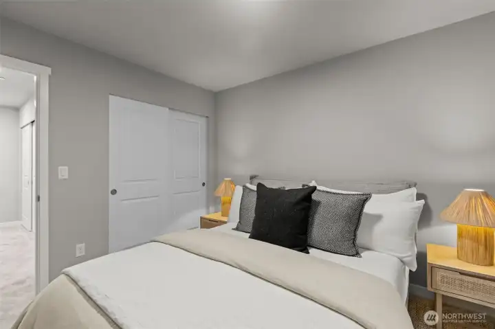 Interior pictures are of the model home. Individual home may vary in floorplan orientation and color scheme.