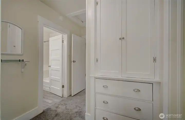 Hallway w/Built-in's