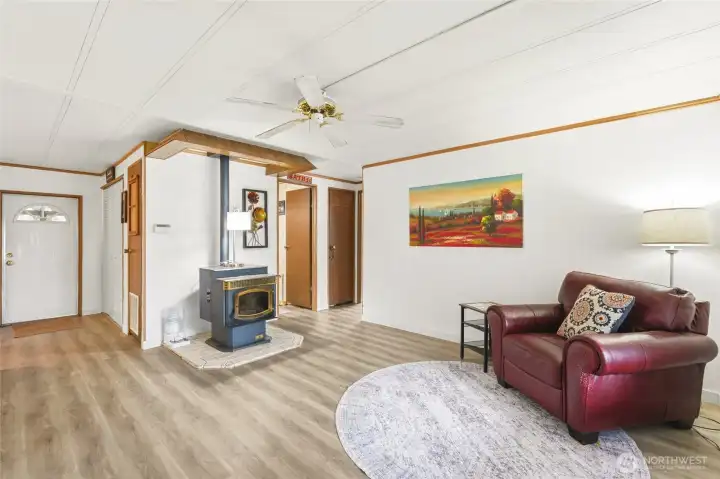 Comfortable layout with room to spread out