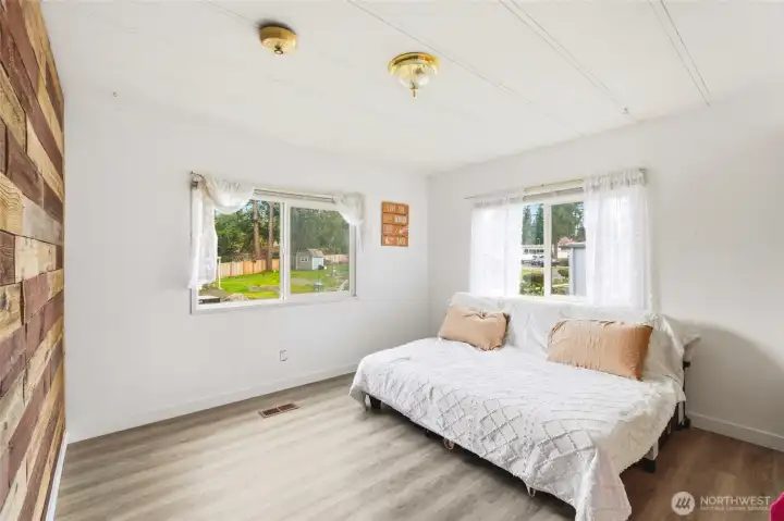Cozy bedroom with a calm feel