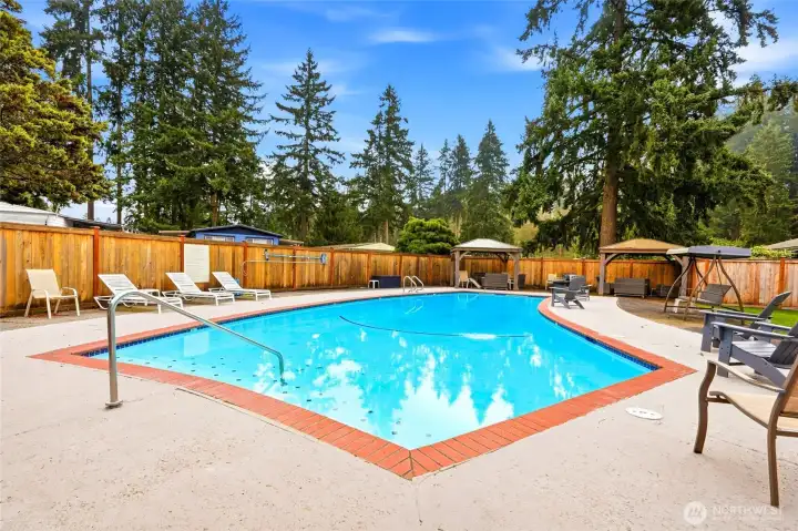 Community pool for sunny days ??