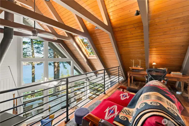 Primary in loft