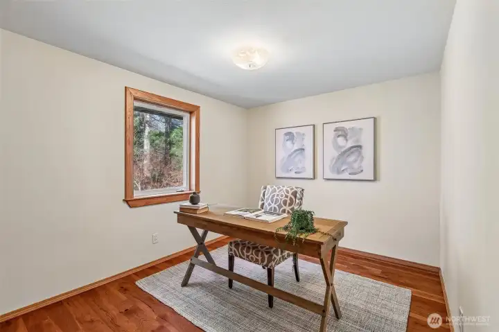 Smaller 2nd Bedroom or Study on main level.