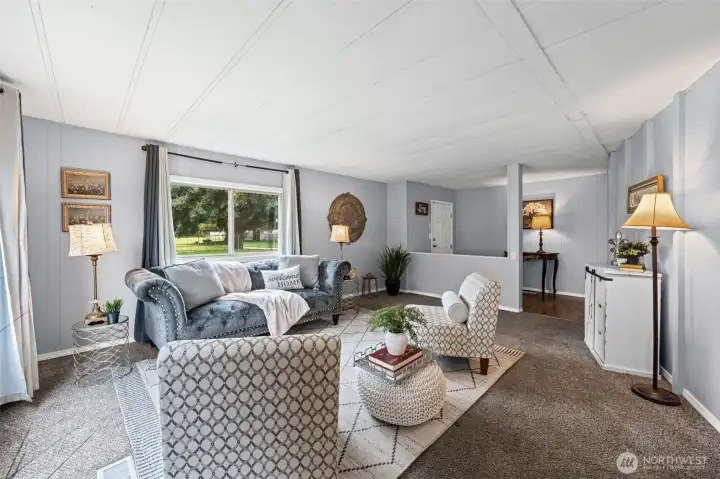 View towards the front entry.