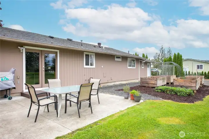 Patio off Dining/Kitchen