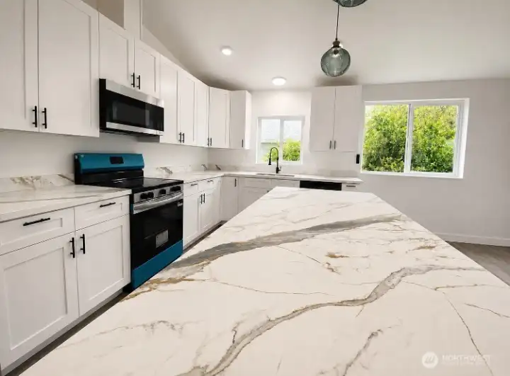 MASSIVE CUSTOM MARBLE COUNTERTOP