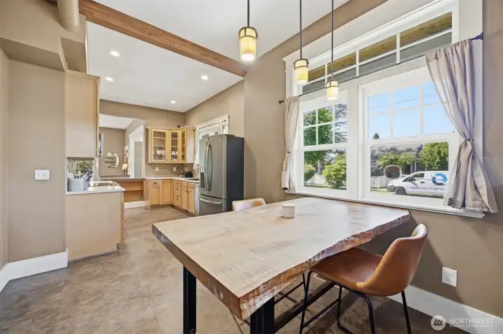 Eating Space in Kitchen