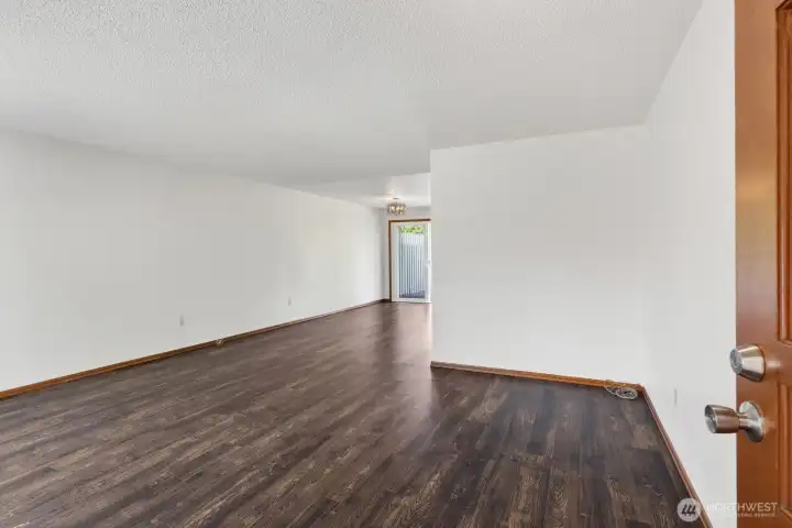 Easy single-level living and durable LVP flooring for effortless cleanup and maintenance. Easy single-level living and durable LVP flooring for effortless cleanup and maintenance.