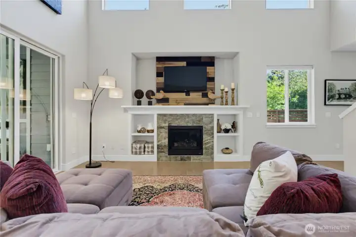 Do tv's get bigger than this space for one? Probably plenty of room for your dream tv ready with mounting arm. Do tv's get bigger than this space for one? Probably plenty of room for your dream tv ready with mounting arm.