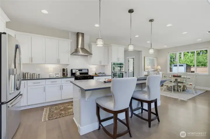 Kitchen island with deep, porcelain single sink. The perfect sink, stove, fridge triangle. Kitchen island with deep, porcelain single sink. The perfect sink, stove, fridge triangle.