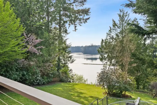 Sit back and enjoy views of the inlet from your large back deck.
