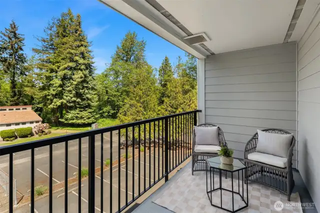 Oversized deck overlooking Salt Air Vista Park