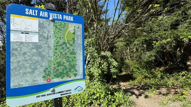 Trail head from Sunset Vista
