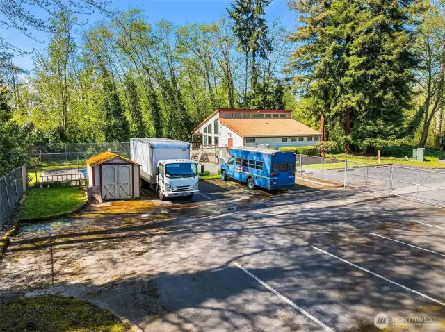 Gated Community RV Parking Lot