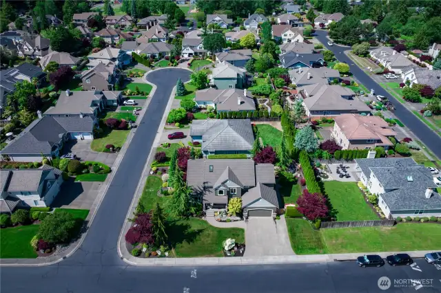 Berkshire is a gated, established neighborhood known for its well-maintained homes and quiet setting in the heart of University Place.