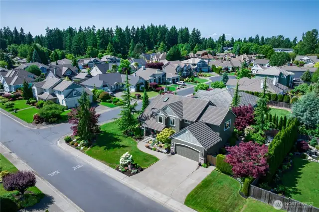 This home is located in the center of the neighborhood and reflects the care and pride of its original owners.
