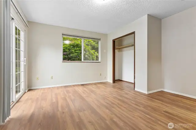 Lower level bedroom