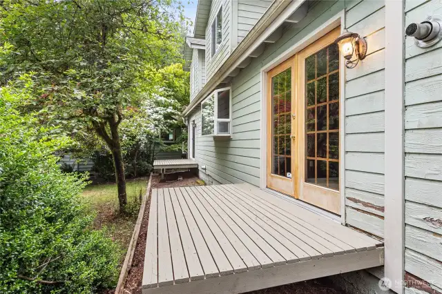 Back patios