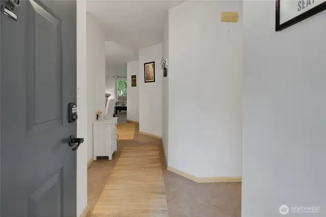 Entering Front Door