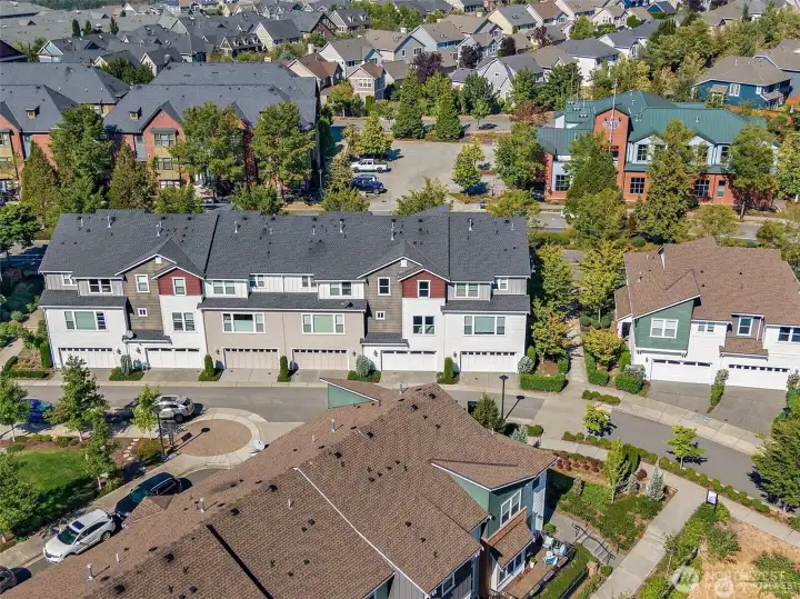 Trails, community garden, and guest parking make this townhome that much better than the rest!