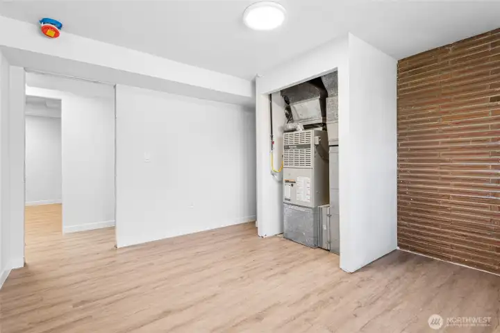 Utility room, could be used as an office, craft room, bedroom or storage space