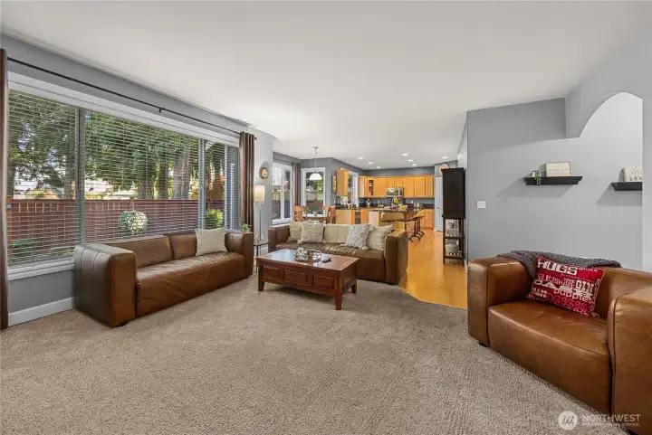 Oversized Great room!