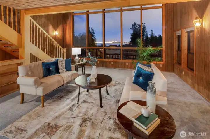 Extra space - possibly for a home theater?