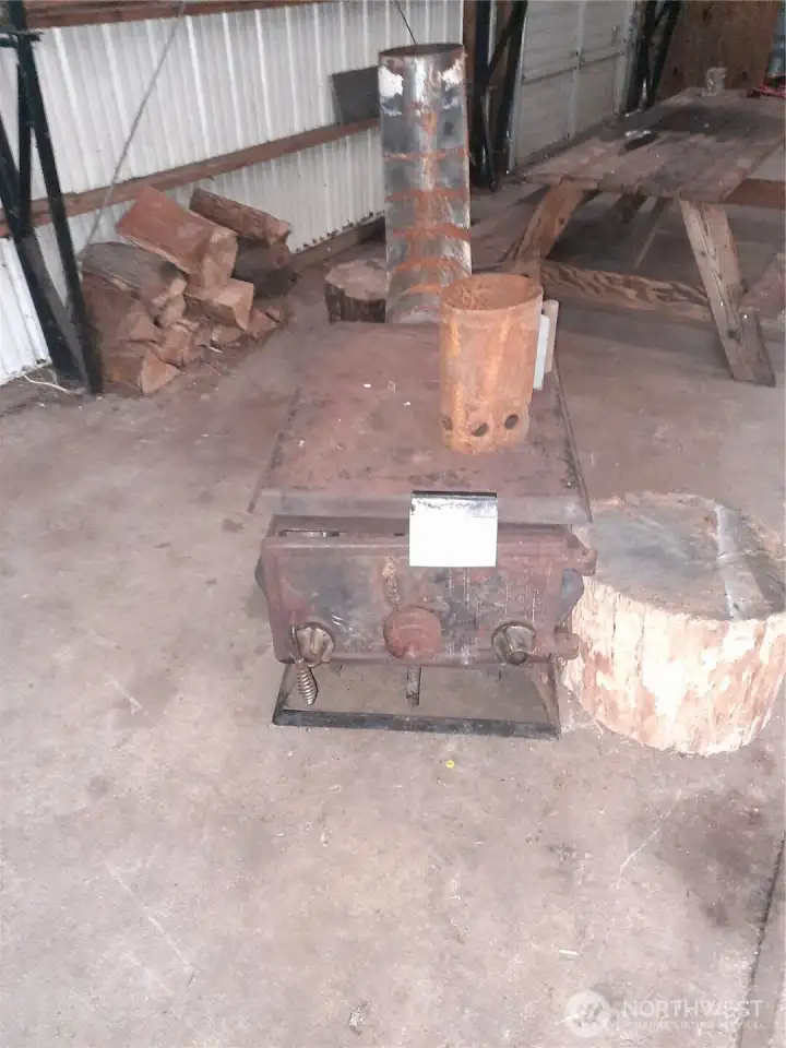 wood stove