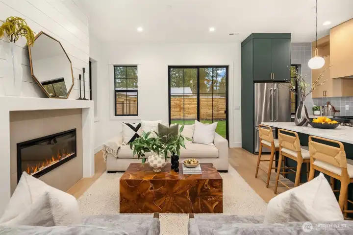 Photo is of similar model home one block away