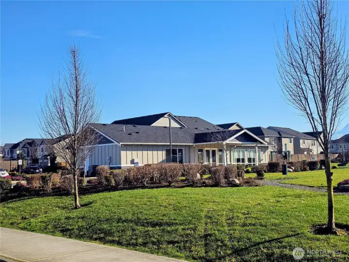 Residents also have access to the community HOA clubhouse.