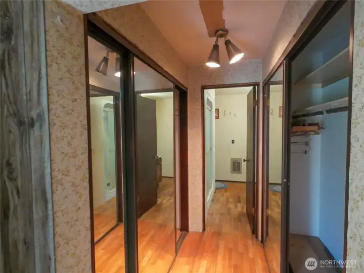 Hallway down to the Primary bedroom