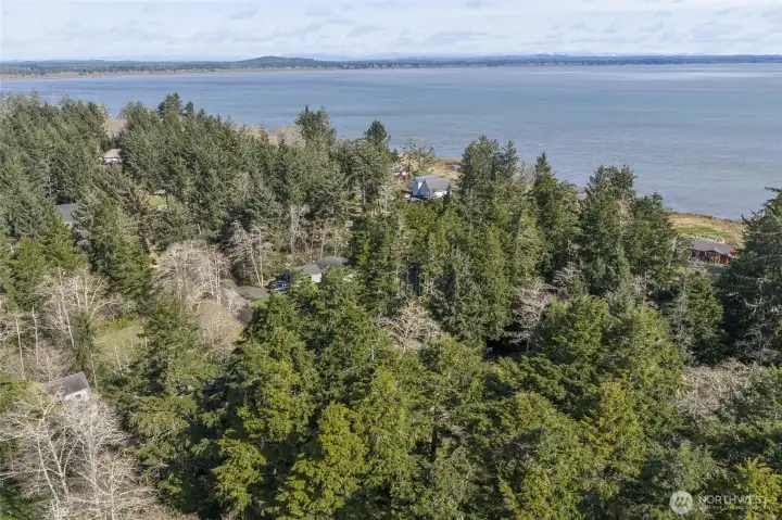 Protected area.  View is North