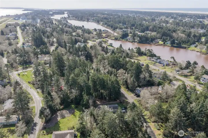 Expansive view looking South