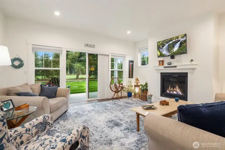 Guest house living area