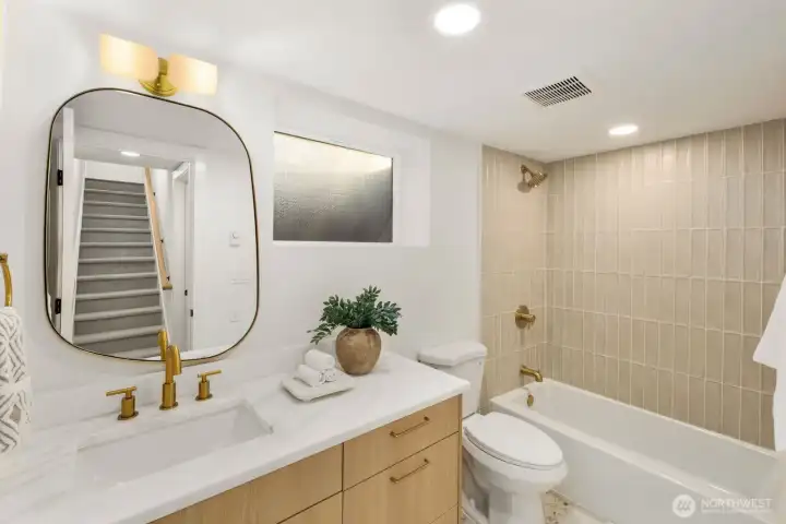 Lower Full Bathroom