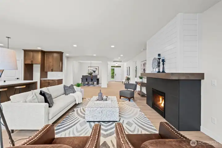 This image depicts a previously built model home for illustrative purposes only. The actual property being offered may differ in design, finishes, and features.