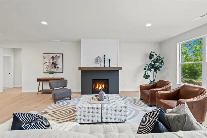 This image depicts a previously built model home for illustrative purposes only. The actual property being offered may differ in design, finishes, and features.