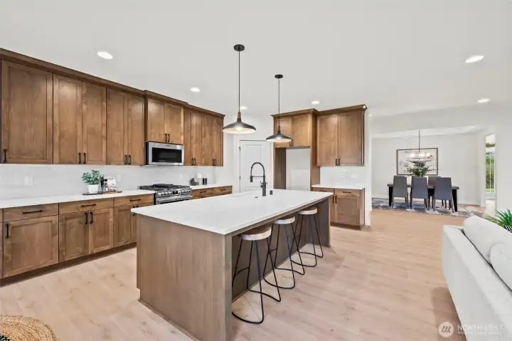 This image depicts a previously built model home for illustrative purposes only. The actual property being offered may differ in design, finishes, and features.