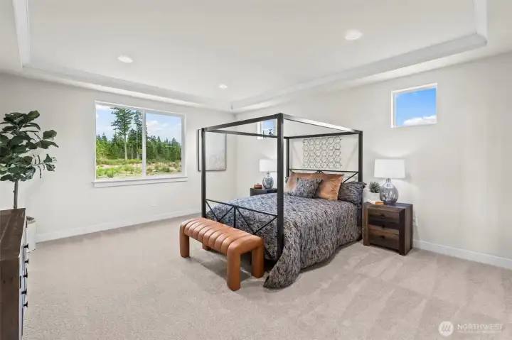 This image depicts a previously built model home for illustrative purposes only. The actual property being offered may differ in design, finishes, and features.