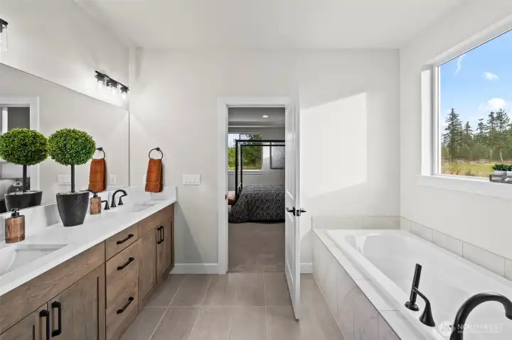 This image depicts a previously built model home for illustrative purposes only. The actual property being offered may differ in design, finishes, and features.