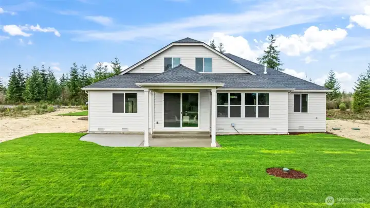 This image depicts a previously built model home for illustrative purposes only. The actual property being offered may differ in design, finishes, and features.