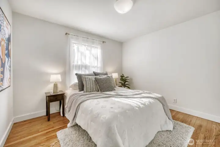 First of two main floor bedrooms