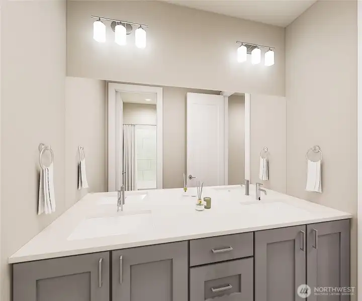 Hall Bathroom (Facade, Ext Colors, Interior Photos & Floor Plans for illustrative purposes only. Actual Facade, Ext Colors, Interiors & Floor Plans may differ.)