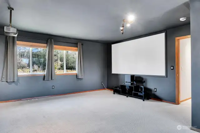 Bonus room/Theater  (projector/screen convey)