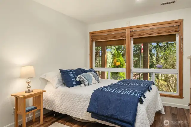 The 3rd bedroom on the lower level.