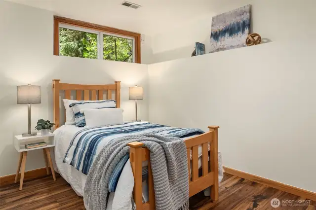 The 4th bedroom downstairs.